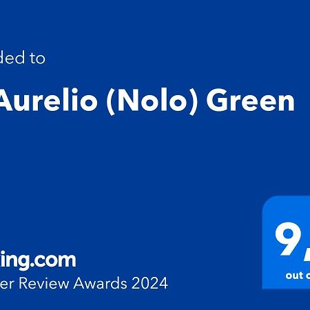 M.Aurelio Green Milan Bagian luar foto
